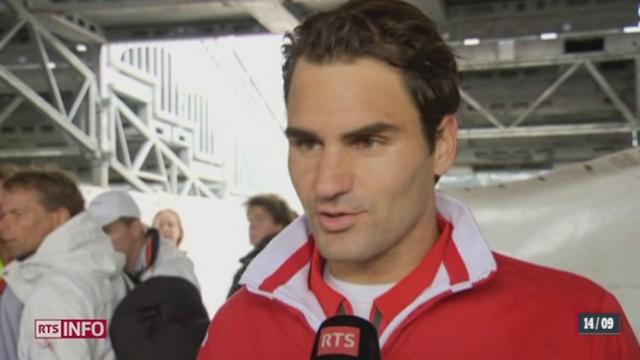 Tennis / Coupe Davis: la Suisse mène 2 à 0 contre la Hollande après les victoires de Roger Federer et Stanislas Wawrinka en simple
