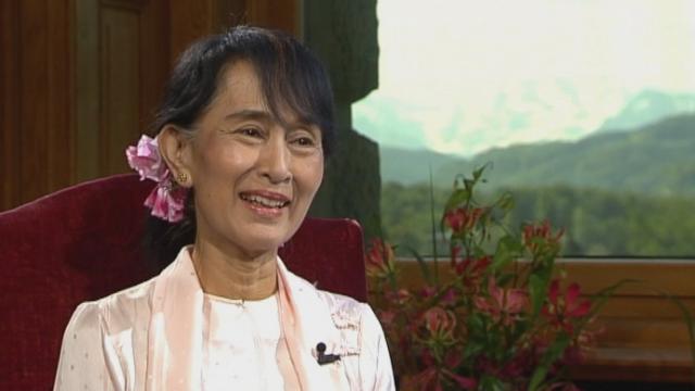 L'interview d'Aung Saan Suu Kyi en langue anglaise