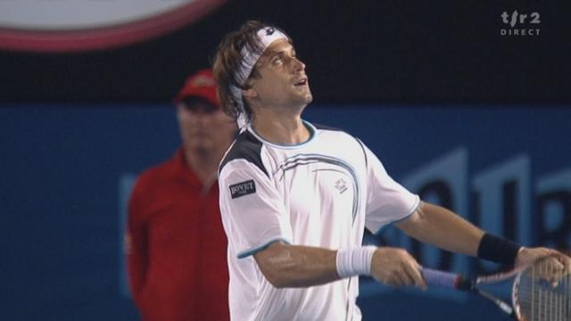 Tennis / Open d’Australie (1/4 de finale) : 2ème set très accroché, Djokovic le remporte au tie-break.