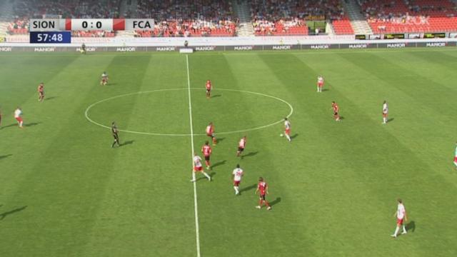 Barrage Sion-Aarau / Match aller (1-0): Ouverture du score de Mrdja pour le FC Sion