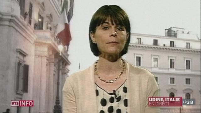 L'agence de notation Moody's abaisse la note de l'Italie de deux crans: les précisions de Valérie Dupont, à Udine