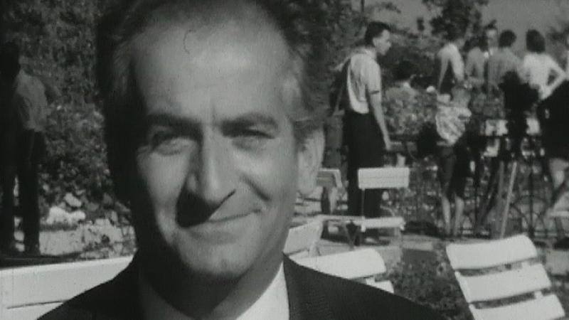 L'acteur français Louis de Funès.