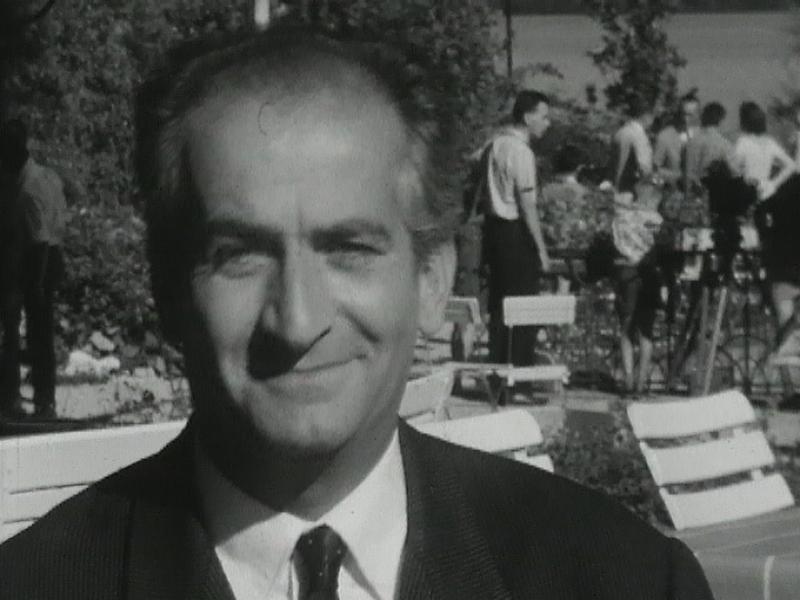 L'acteur français Louis de Funès.