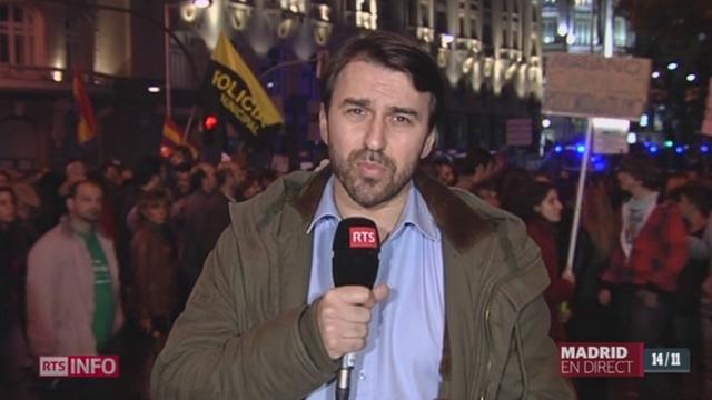 Grèves et manifestations contre l'austérité en Europe: les précisions de Jean Gordillo, à Madrid