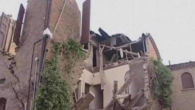 Séquences choisies - Fort séisme en Italie