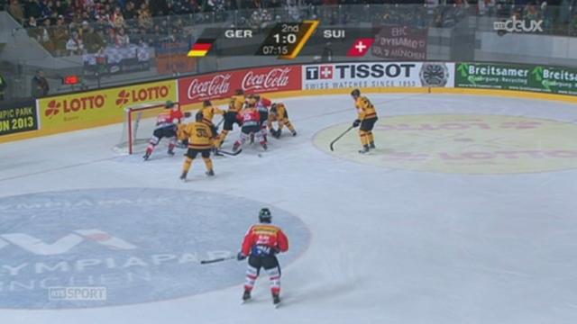 Hockey / Deutschland Cup: L'équipe nationale suisse réalise des débuts mitigés en remportant son premier match contre la slovaquie (3-2) et en s'inclinant contre l'allemagne (2-0)