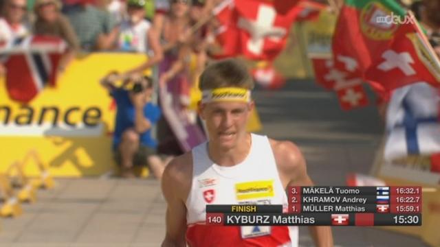 Lausanne (sprint messieurs): Un triplé de Matthias... un triplé suisse: Matthias Kyburz devant Matthias Merz et Matthias Müller!