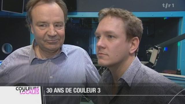 La chaîne de radio Couleur3 fête ses trente ans d'activités