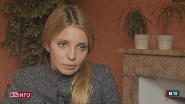 La fille de Loulia Timochenko était à Genève cette semaine pour faire entendre la voix de sa mère devant la Commission des droits de l'homme