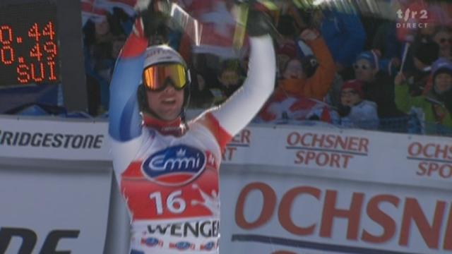Ski Alpin / Descente de Wengen (SUI): Beat Feuz répond à nouveau présent. Le Bernois prend la tête.