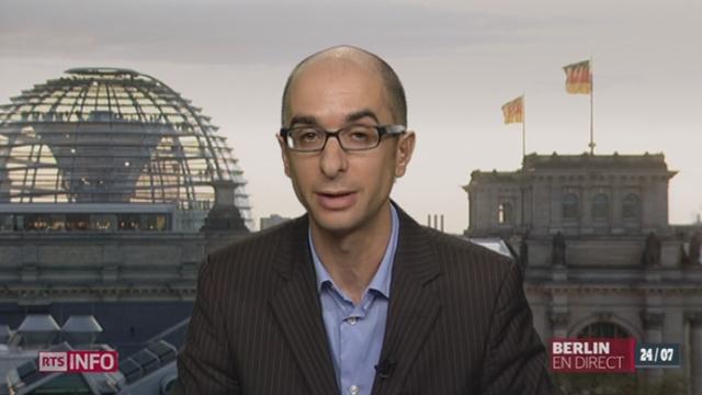 Menace de l'agence de notation Moody's de retirer à l'Allemagne son triple A: les précisions d'Antoine Heulard, à Berlin