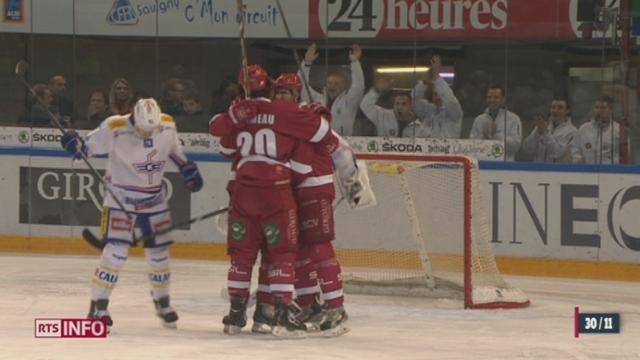 Hockey - LNA (27e j.): Lausanne s'est ressaisi face à Kloten (2-1)