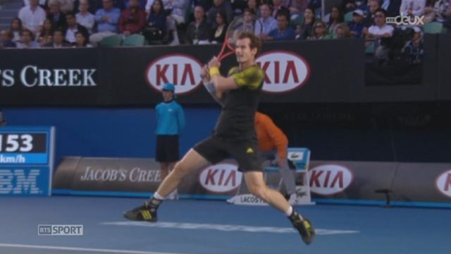 Tennis/Open d'Australie (1/2 finale): Federer s'incline face à Murray