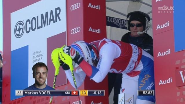 Slalom messieurs, 2ème manche: Markus Vogel (19ème)