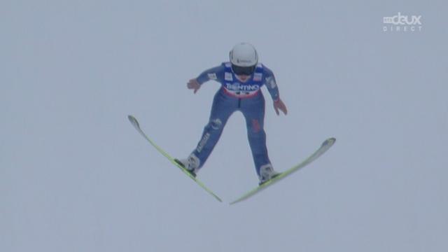 Saut à Ski dames: Bigna Wuidmuller dossard 17