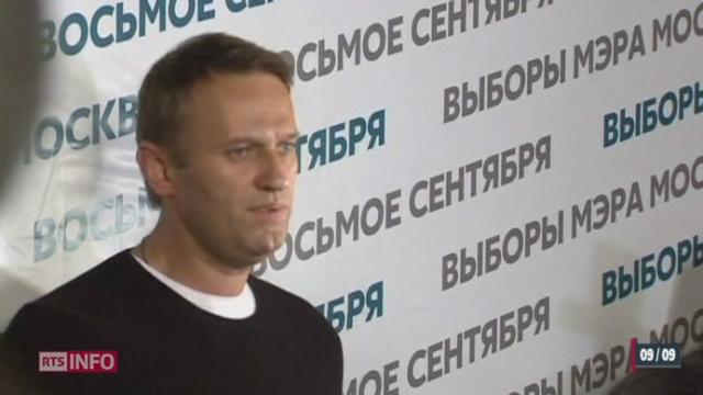 Russie: l'opposant Alexeï Navalny conteste les résultats de l'élection à la mairie de Moscou