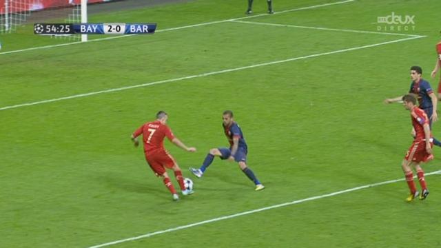 1-2-finale (aller): Bayern Munich - FC Barcelone. 55e minute: Robben offre un "caviar" à Ribéry