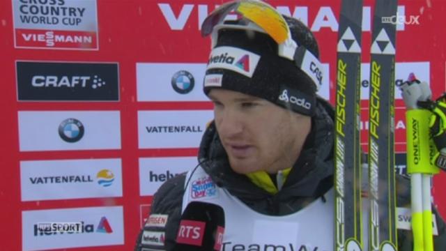 Ski de fond/La Clusaz: Dario Cologna a su s'adapter à la météo pour conquérir le podium