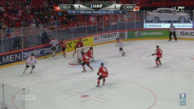 Hockey - Championnats du monde: la Suisse bat le Canada aux tirs au but pour son deuxième match de la compétition