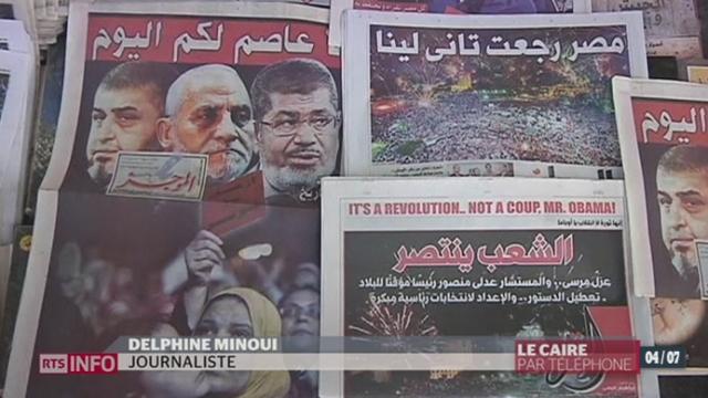 Coup d’état en Égypte: les précisions de Delphine Minoui depuis le Caire