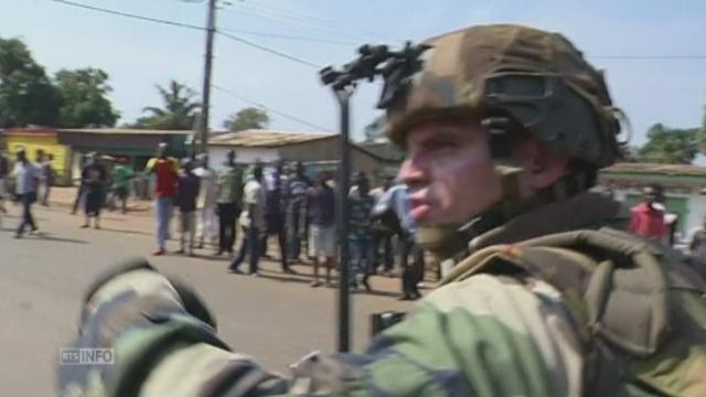 Renforts français en Centrafrique