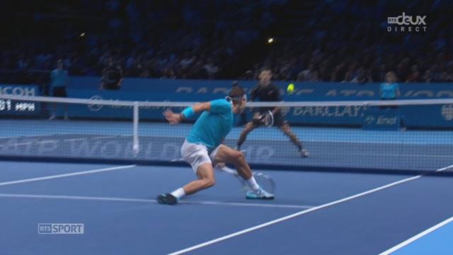 Finale. Rafael Nadal - Novak Djokovic (3-5). Un échange spectaculaire