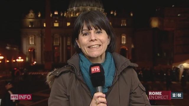 Successeur de Benoît XVI: les précisions de Valérie Dupont, à Rome