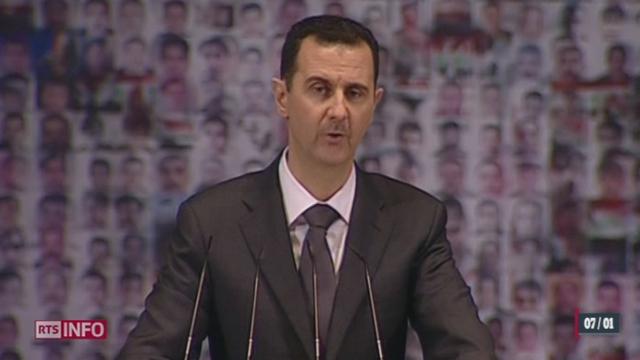 Syrie: le président al-Assad s'est exprimé en public pour la première fois en sept mois