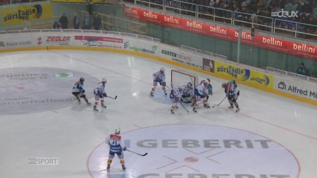 Hockey / LNA (46e j.): Rapperswil perd à domicile contre Zurich (2-3 ap)