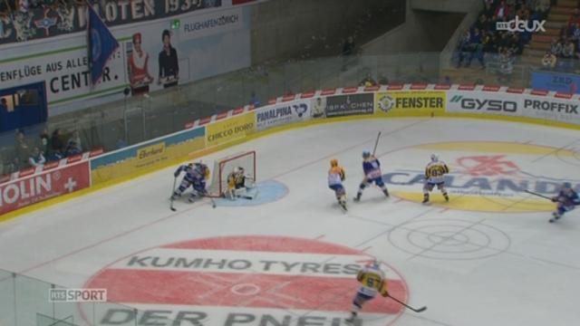 Hockey / Championnat de LNA (1e j.): Kloten bat facilement Davos (5-1) et Rapperswil perd à domicile contre Lugano (2-3 tb) + Tableaux de LNA et de LNB