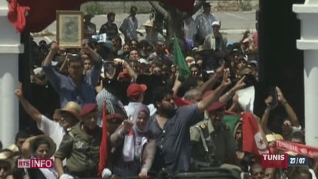Les funérailles de l'opposant tunisien Mohamed Brahimi ont eu lieu ce samedi
