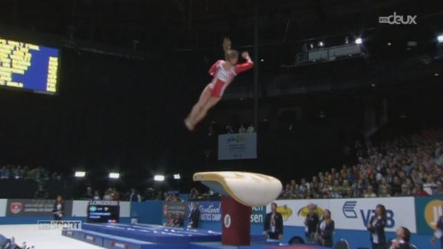 Gymnastique - Mondiaux d'Anvers: Giulia Steingruber finit 4ème