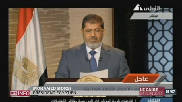 Situation politique en Egypte: la colère populaire témoigne des échecs du président Mohamed Morsi