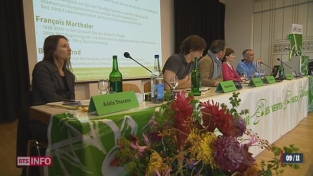 Le parti des Verts était réuni en assemblée ce samedi à Zurich