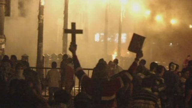 Affrontements au Caire lors d'une manifestation anniversaire