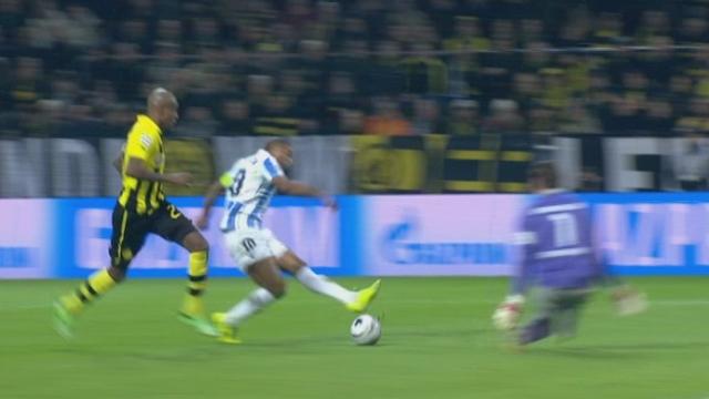 1/4 (retour). Borussia Dortmund - Malaga (1-2): Eliseu qualifie Malaga pour les ½ alors qu’il vient de rentrer et qu’il est en position de hors-jeu