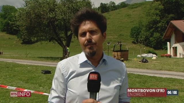 Fribourg: une famille américaine s'écrase en montgolfière dans la région de Montbovon