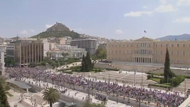 Important mouvement de grève à Athènes