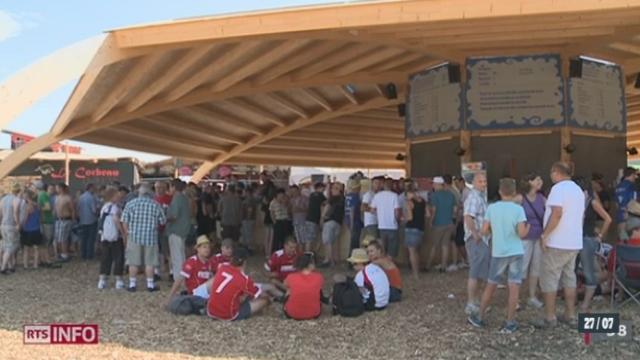 La fête cantonale des jeunesses campagnardes vaudoises bat son plein tout en restant sécurisée