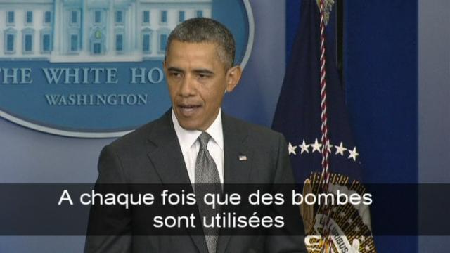 Barack Obama parle de terrorisme