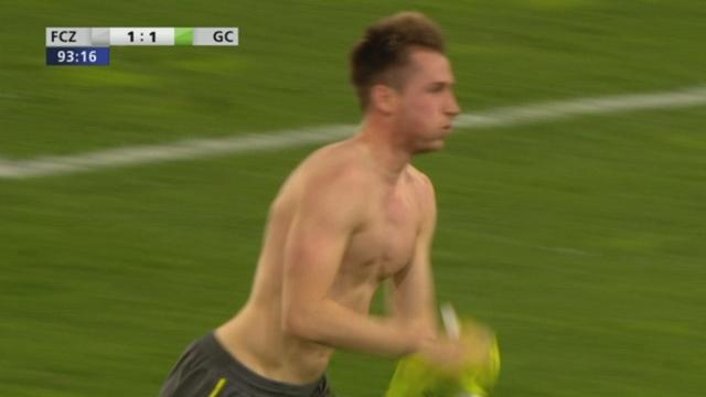 ½-Finales. FC Zurich – Grasshopper Club (1-2). 94e minute: Izet Hajrovic, d’un puissant tir du gauche, donne l’avantage aux „Sauterelles“
