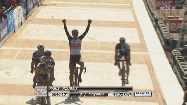 Paris-Roubais: la victoire s'est joué sur le sprint final, Fabian Cancellara l'emporte!