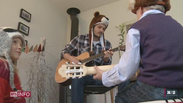 Un chanteur pour enfants fribourgeois a lancé un concours avec à la clef un concert privé le jour du réveillon