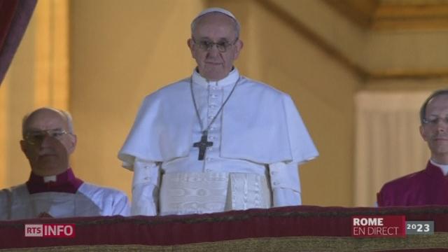 Les premiers mots du nouveau pape François 1er