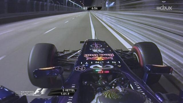 Formule 1 / GP Singapour: Vettel remporte les qualifications