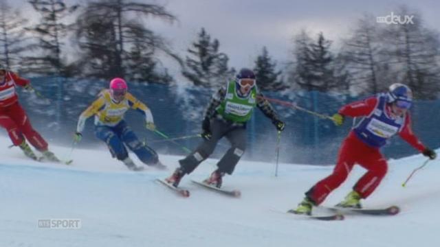 Skicross-Épreuve de San Candido (Italie): la Vaudoise Fanny Smith l'emporte pour la première fois de l'hiver