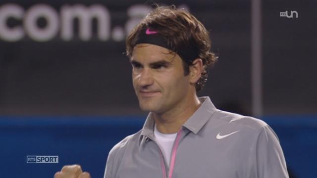 Tennis / Open d'Australie : Roger Federer débute aisément à Melbourne + itw. Roger Federer