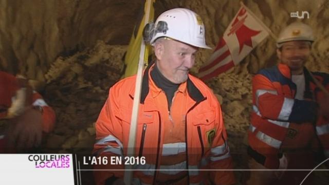 JU / Transjurane: le tunnel entre Courrendlin et Choindez est percé