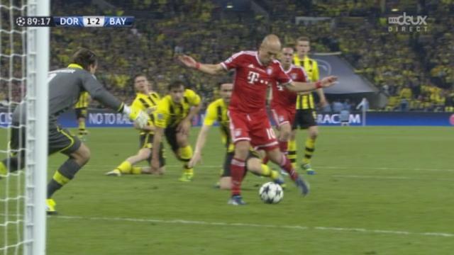 Finale, Dortmund - Bayerne (1-2): Robben marque! A la 88e minute le bayern Munich prend l'avantage.