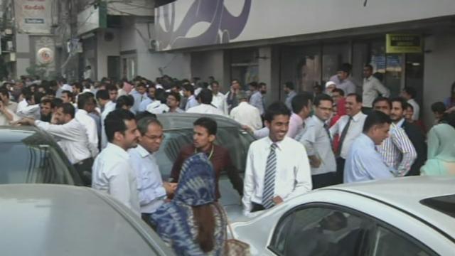 Les habitants de Karachi ont ressenti le séisme